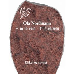 Gravsteiner som minne og håndverk